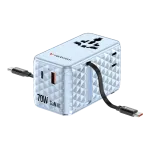 verb-adaptateur-travel-70w-2c-retractable-blue