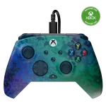 turtle-beach-rematch-advanced-glitch-green-wired-gaming-controller-for-xbox-and-pc-officially-licensed-by-xbox-remappable-buttons-hall-effect-hair-triggers-audio-controls-8ft-cable