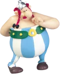 figurine-obelix-amoureux-avec-bouquet-de-fleurs