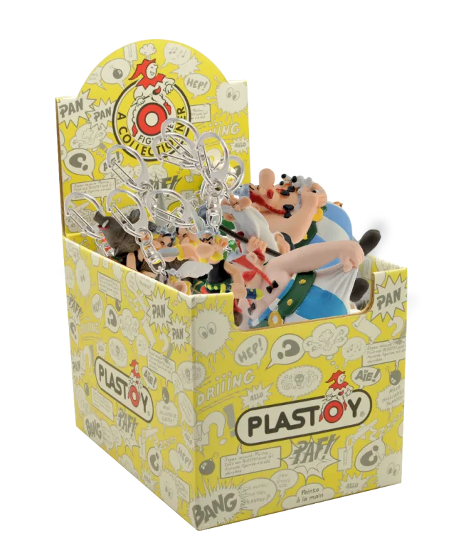 boite-presentoir-25-porte-cles-assortis-asterix