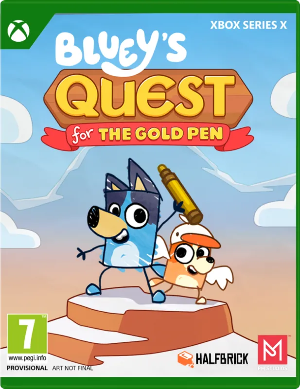 bluey-s-quests-for-the-gold-pen-xs-vf