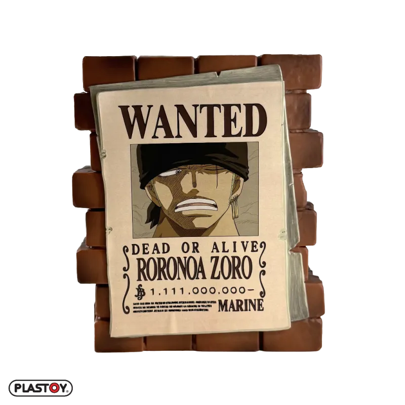 tirelire-affiche-wanted-zoro