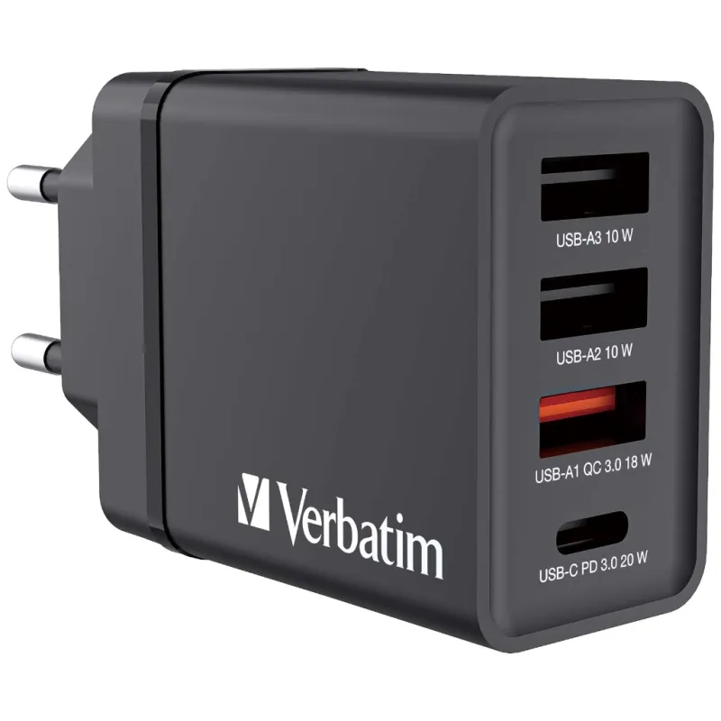 verbatim-49700-mobile-device-charger-universal-black-ac-fast-charging-indoor