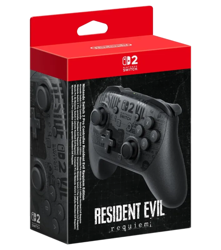nintendo-switch-2-pro-controller-resident-evil-requiem-edition-black-bluetooth-gamepad-analogue-digital-nintendo-switch-2