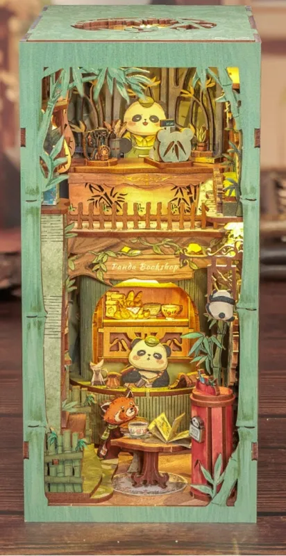 book-nook-librairie-panda-decor-miniature