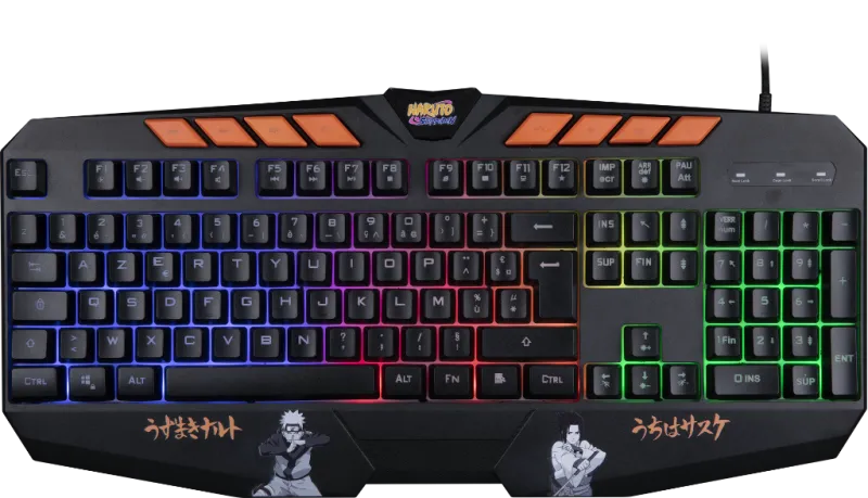 clavier-gaming-retroeclaire-naruto