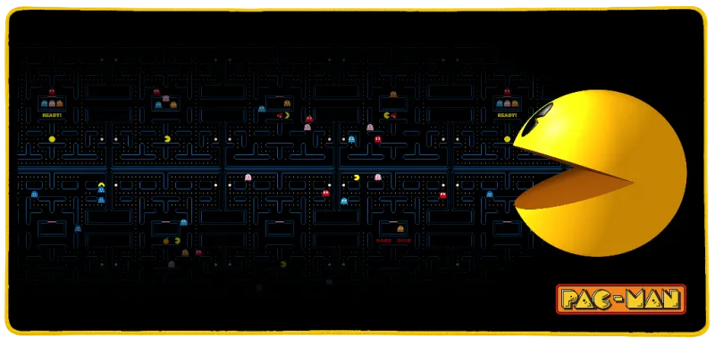tapis-de-souris-xxl-pacman