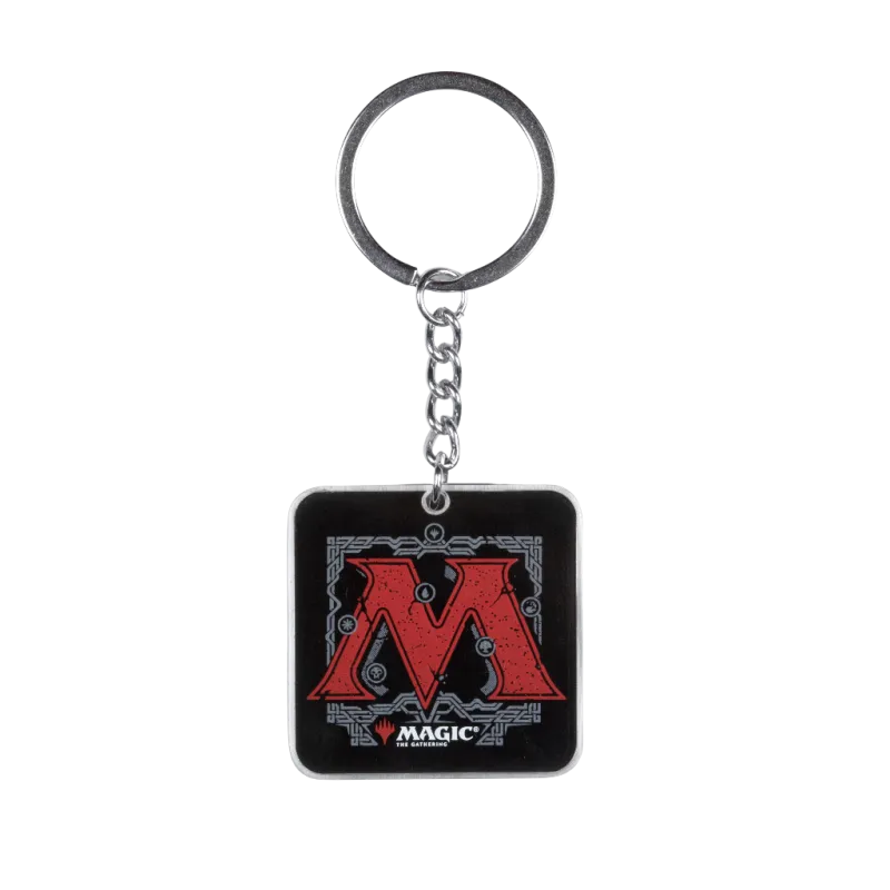 porte-cles-rouge-et-noir-magic-the-gathering