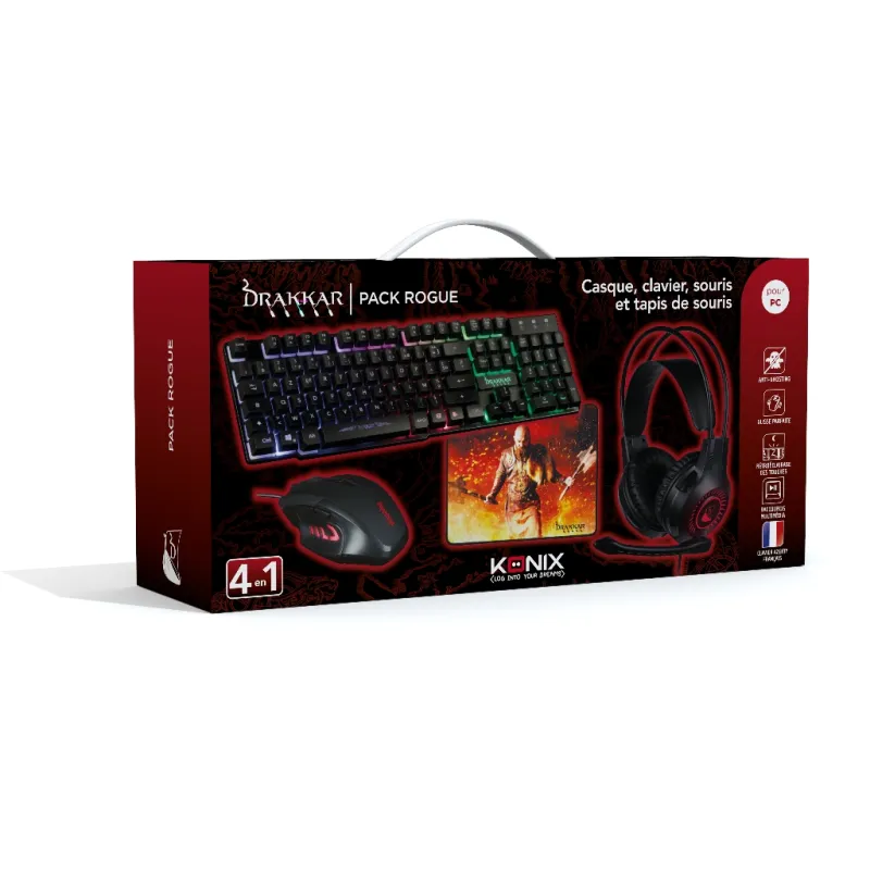 pack-rogue-clavier-souris-tapis-de-souris-drakkar