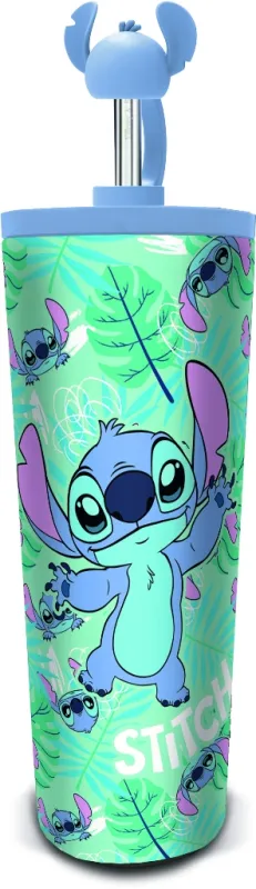 tumbler-avec-paille-inox-couvercle-3d-stitch-770ml