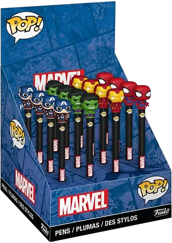 stylo-funko-marvel-display-16-pcs