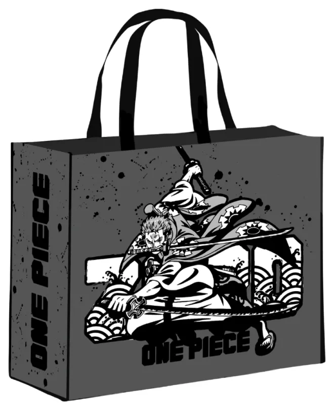 sac-cabas-one-piece-zoro-b-w