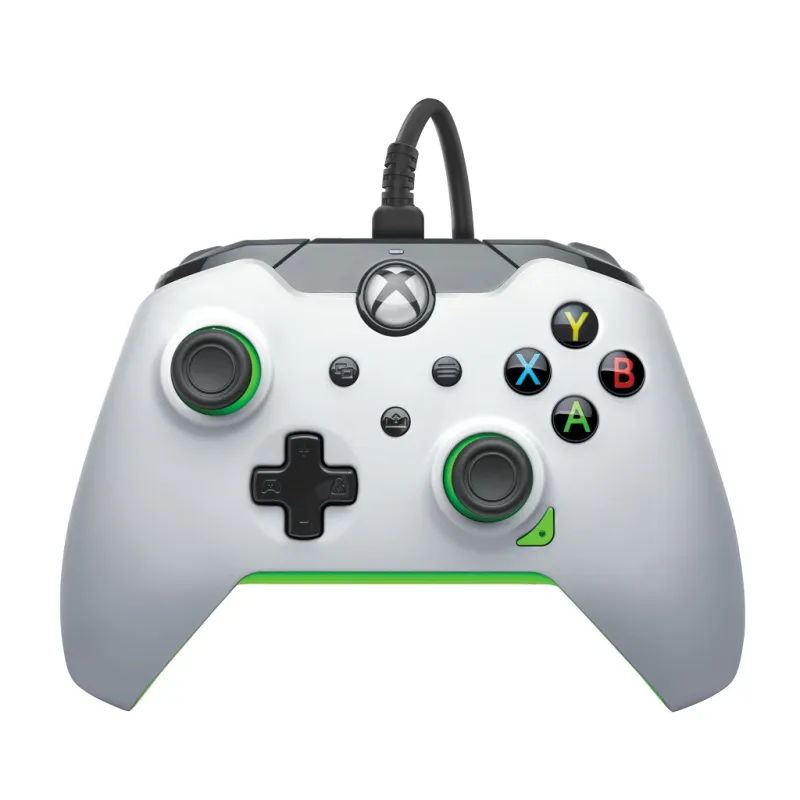 manette-filaire-blanc-fluo-pour-xbox-et-pc