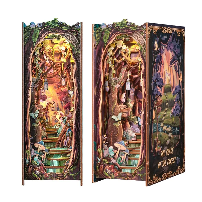 book-nook-la-grace-de-la-foret-decor-miniature
