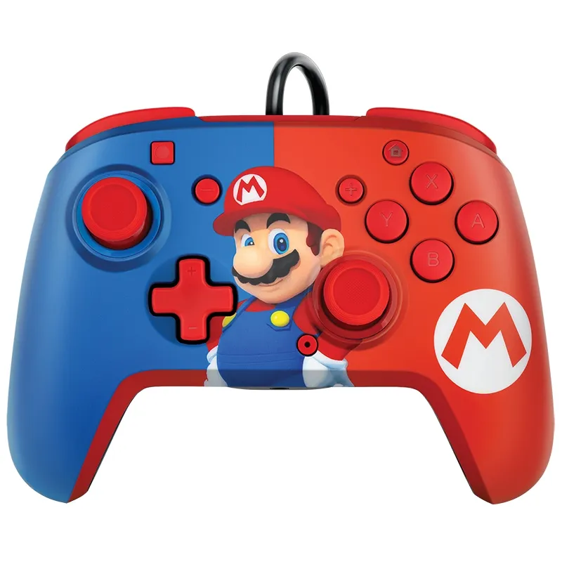 rematch-power-pose-mario-bleu-rouge-manette-usb-de-jeu-switch