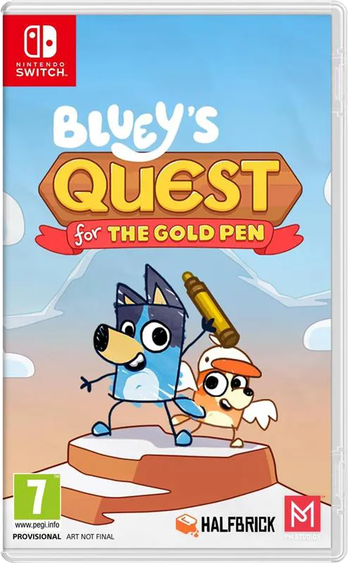 bluey-s-quests-for-the-gold-pen-sw-vf