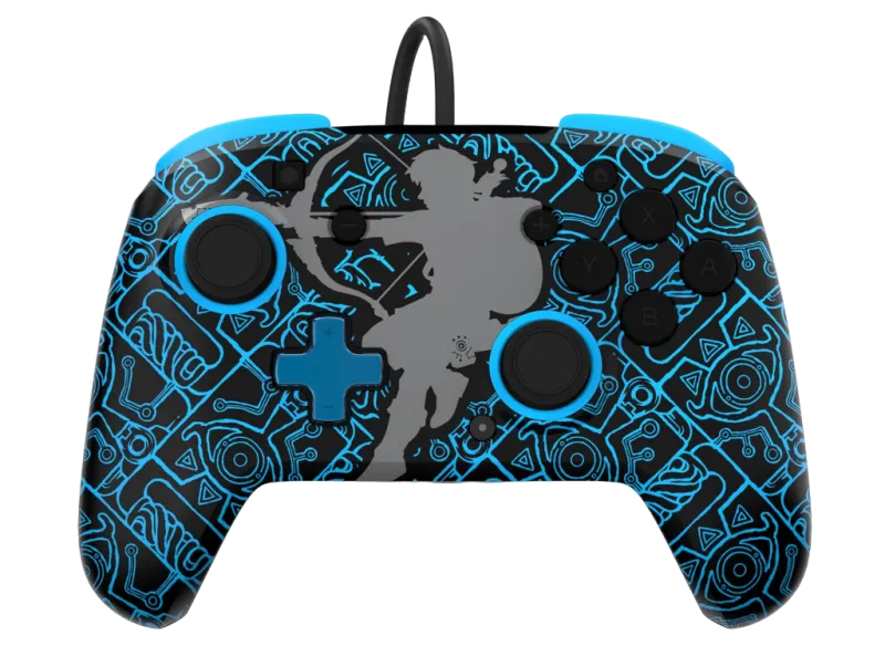 rematch-sheikah-shoot-noir-bleu-manette-usb-de-jeu-nintendo-switch