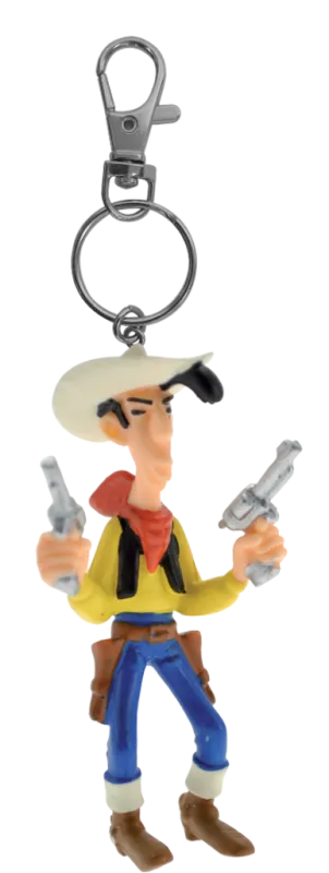 porte-cles-lucky-luke-2-pistolets