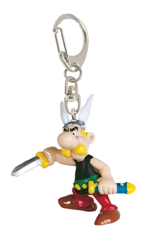 porte-cles-asterix-tenant-son-epee