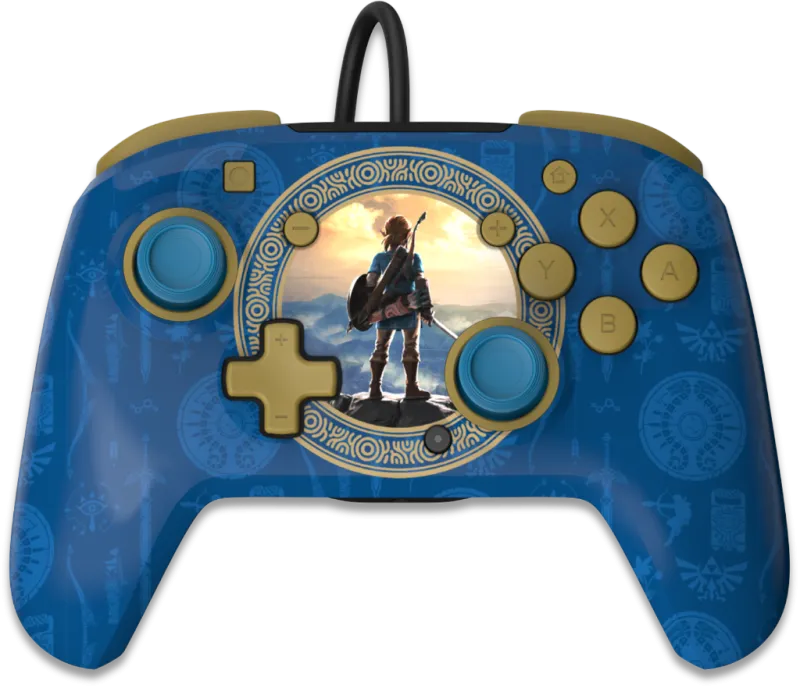 rematch-hyrule-blue-bleu-manette-usb-de-jeu-switch
