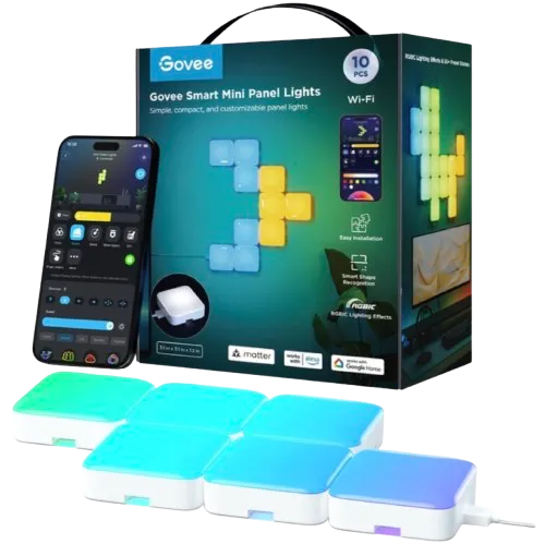govee-mini-panel-lights-smart-wall-light-wi-fi-bluetooth-72-w