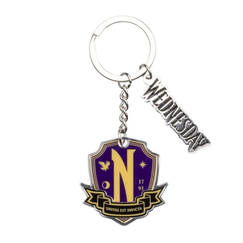 porte-cles-nevermore-wednesday