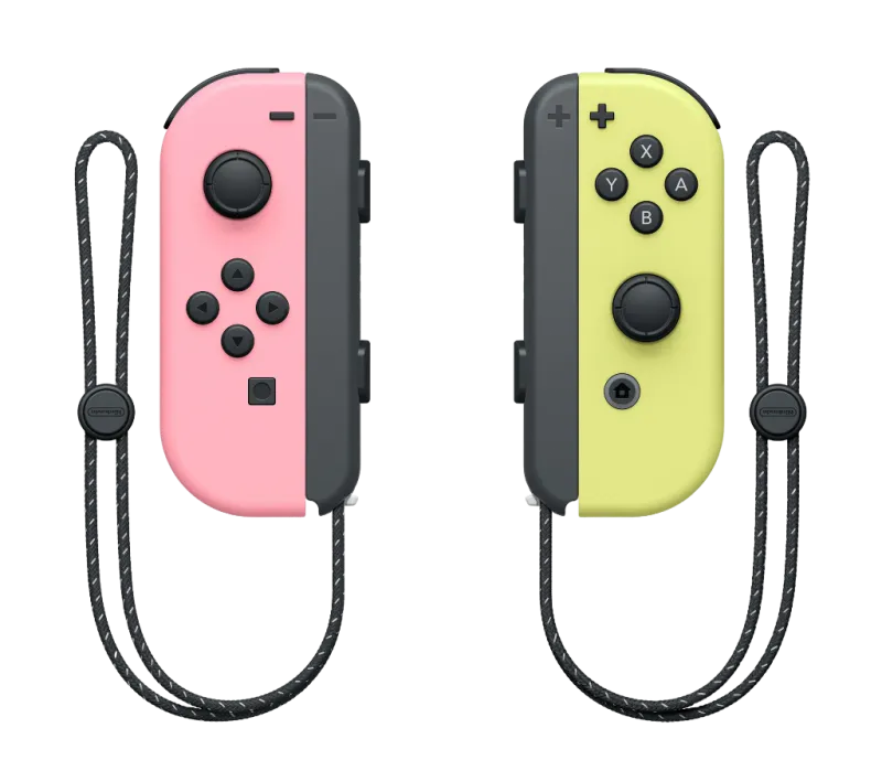 nintendo-gaming-controller-pink-yellow-bluetooth-gamepad-analogue-digital-nintendo-switch-nintendo-switch-oled