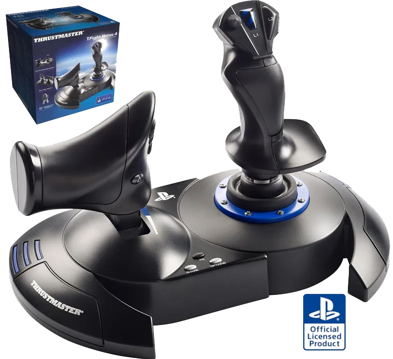 thrustmaster-t-flight-hotas-4-black-blue-usb-joystick-digital-pc-playstation-4-playstation-5