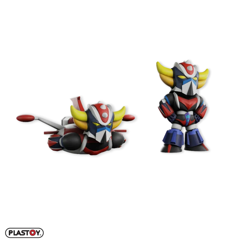 duo-figurines-spacer-goldorak-debout
