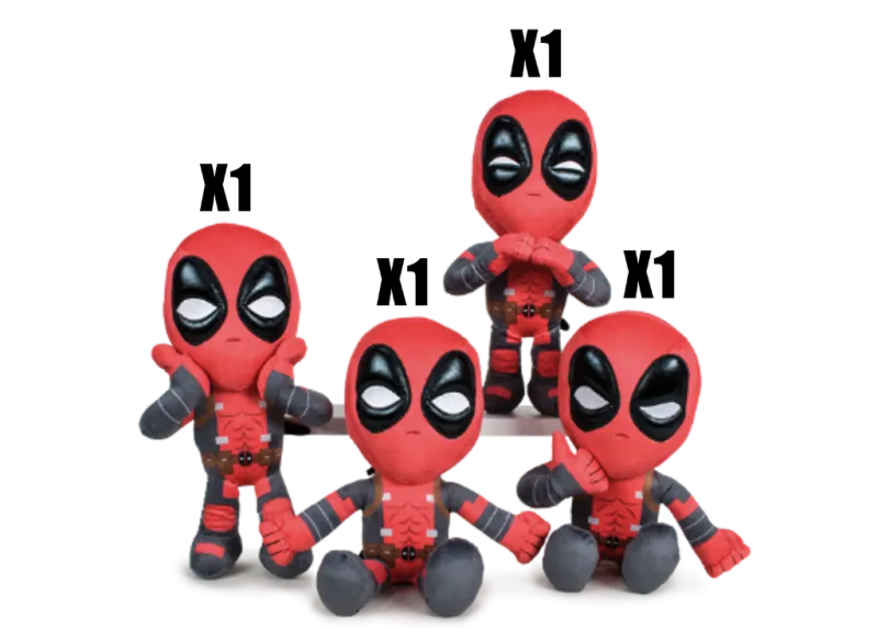 assortiment-peluches-deadpool-4-pieces