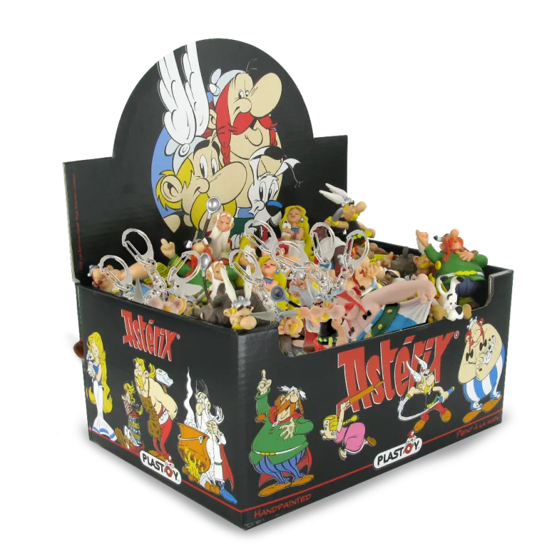 boite-presentoir-60-porte-cles-assortis-asterix