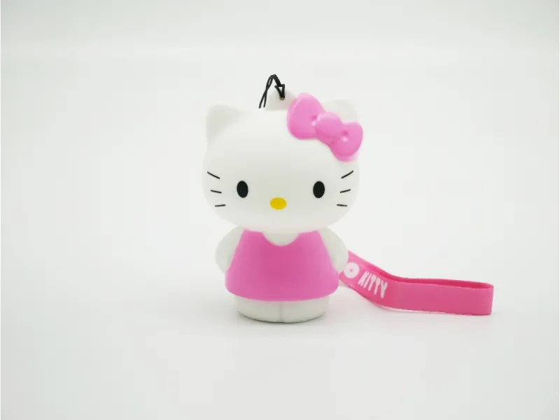 figurine-lumineuse-hello-kitty-dress-avec-dragonne