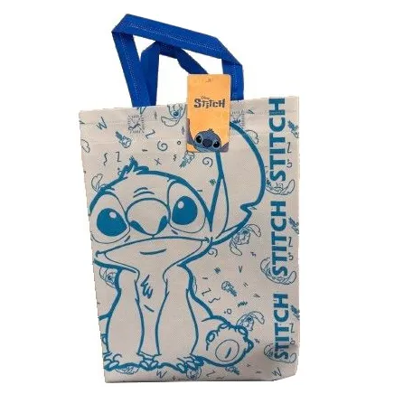 city-sac-cabas-stitch-bleu