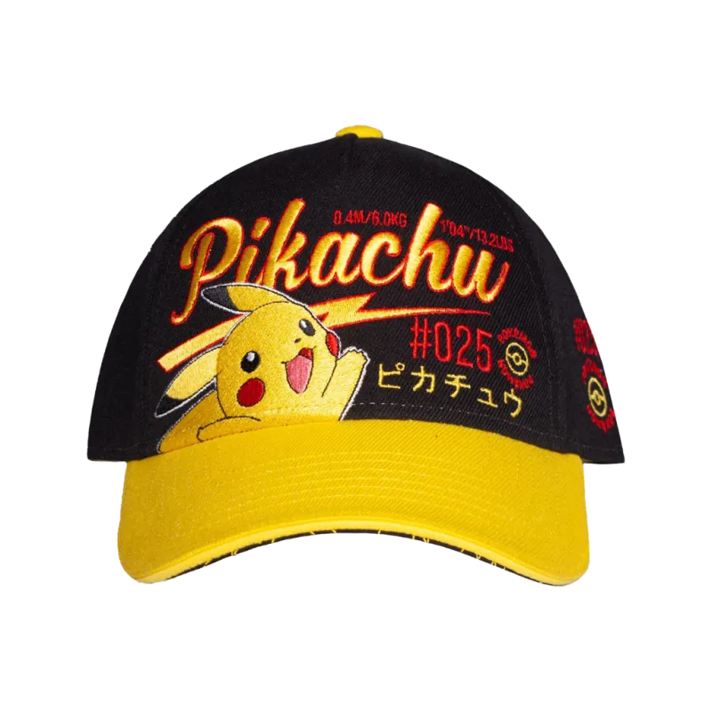 casquette-pokemon-ajustable-pikachu