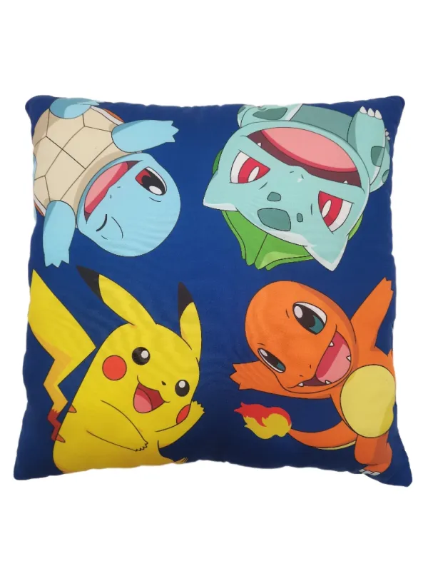 coussin-starter-gen1-et-pikachu-40x40cm