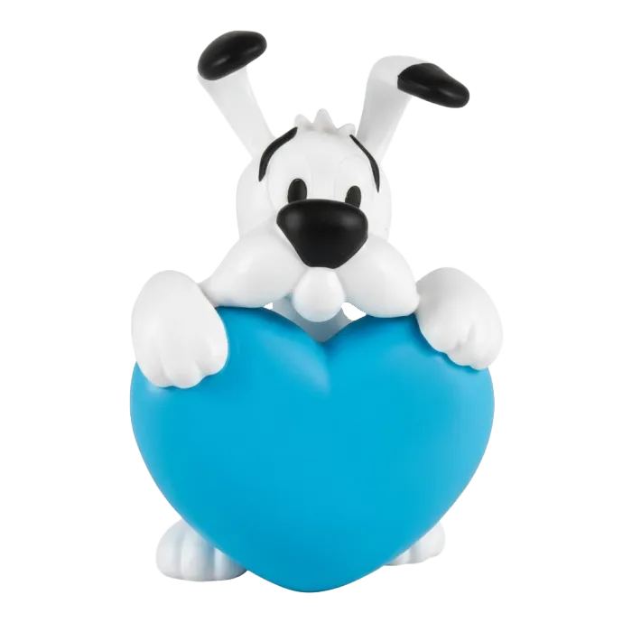 porte-cles-idefix-coeur-bleu