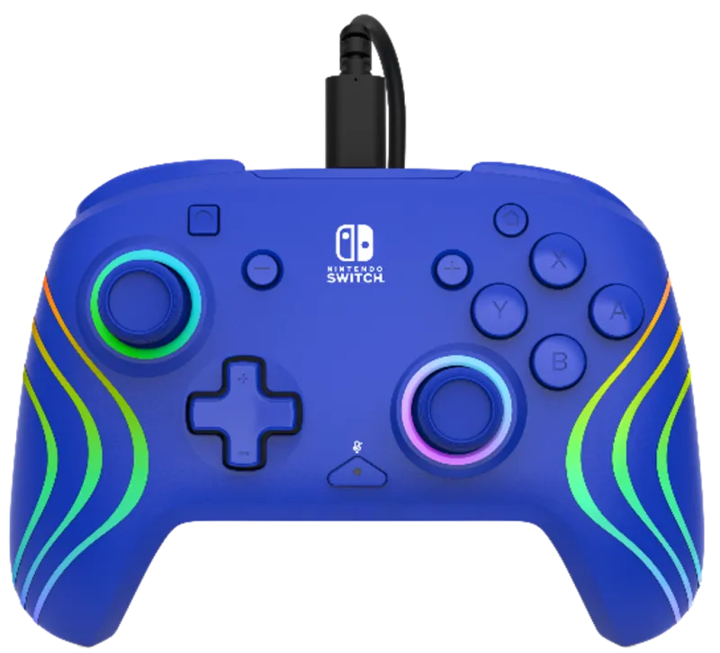 manette-filaire-afterglow-wave-bleu-switch