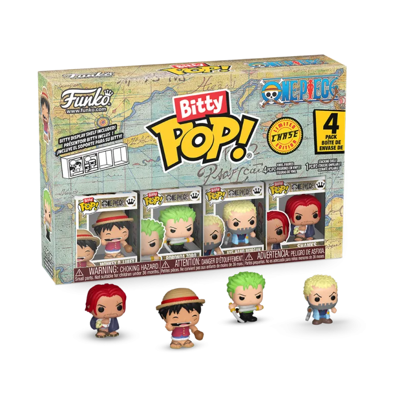 bitty-pop-one-piece-luffy-4-pces