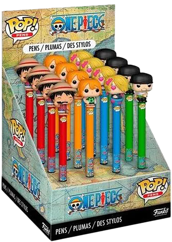 stylo-funko-one-piece-display-16-pcs