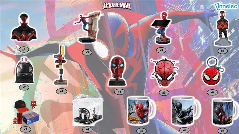 assortiment-spiderman-58pcs
