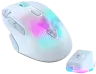 turtle-beach-kone-xp-air-white-wireless-customizable-ergonomic-rgb-gaming-mouse-bluetooth-19k-dpi-optical-sensor-100h-battery-charging-dock-aimo-rgb-lighting-4d-wheel