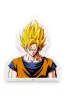luminaire-mural-neon-goku-40cm