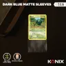 tcg-dark-blue-matte-sleeves-100-pcs