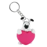 porte-cles-idefix-coeur-rose