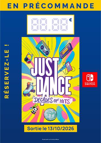 Affiche PLV Just Dance - Decades of Hits SWI