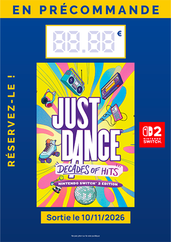 Affiche PLV Just Dance - Decades of Hits SWI2