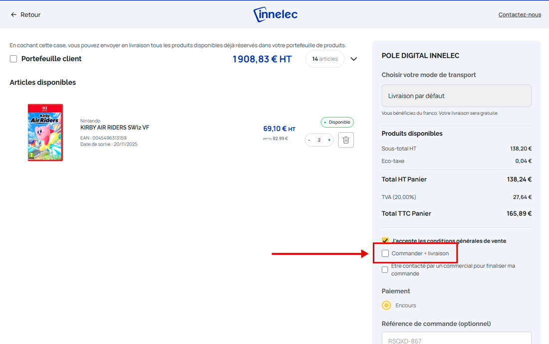 Comment expédier mes produits réservés en attente ?1