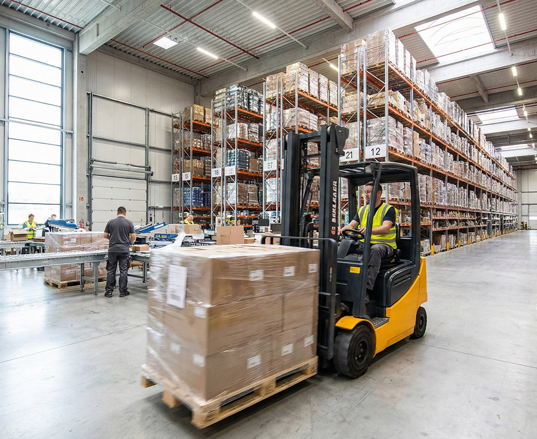 Un entrepôt performant et des solutions logistiques adaptées