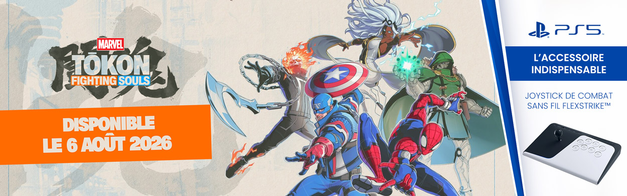 Bannière Marvel Tokon Fighting Souls
