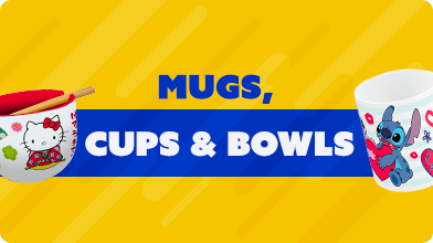 Mugs, cups & bols